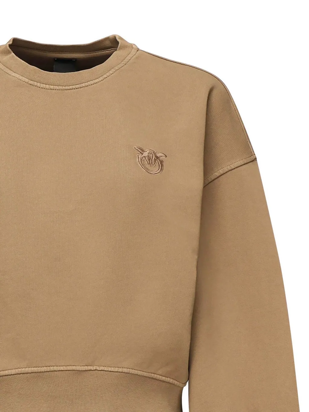 Pinko Logo Embroidered Crewneck Sweatshirt