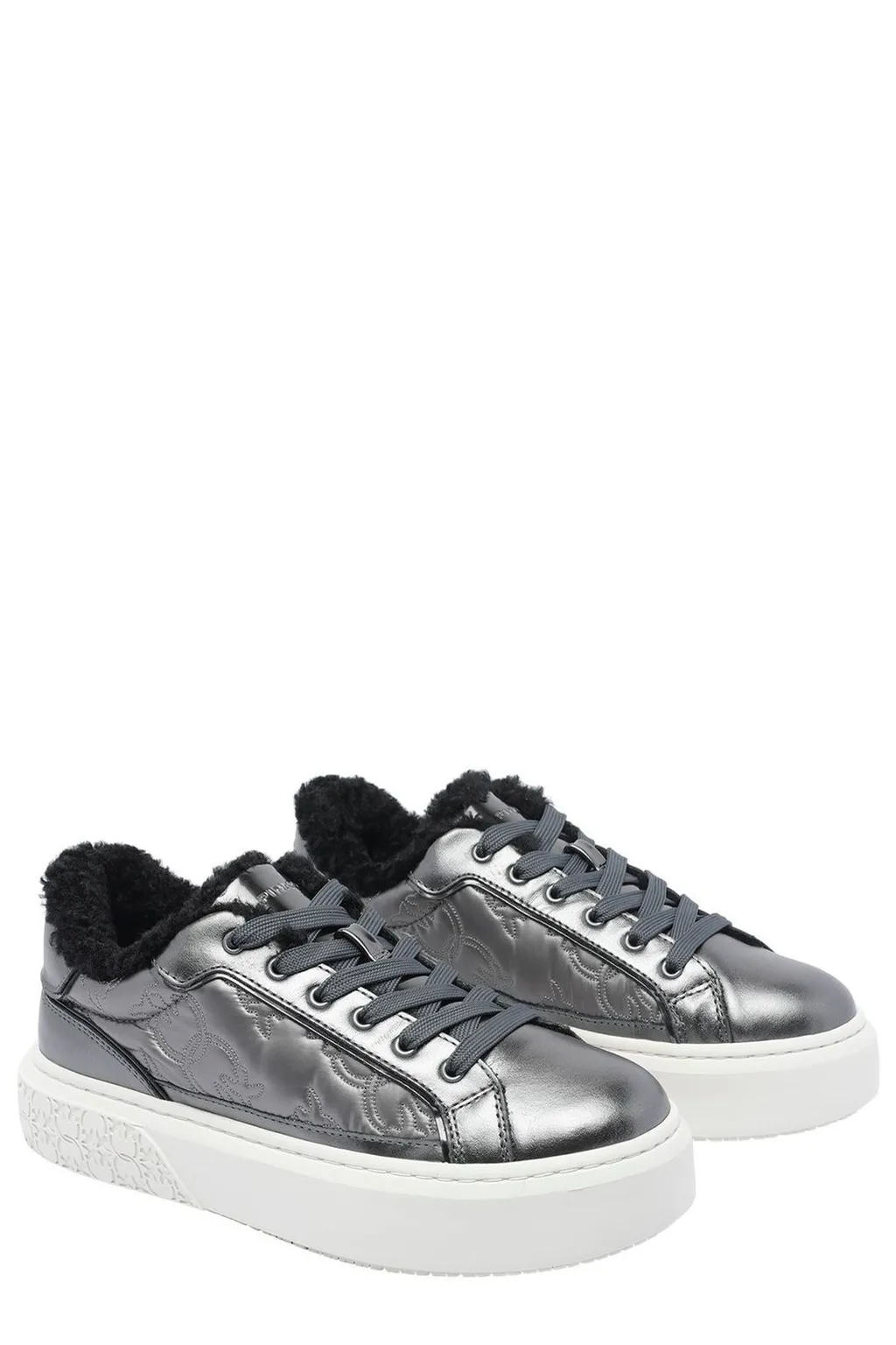 Pinko Logo Detailed Low-Top Sneakers