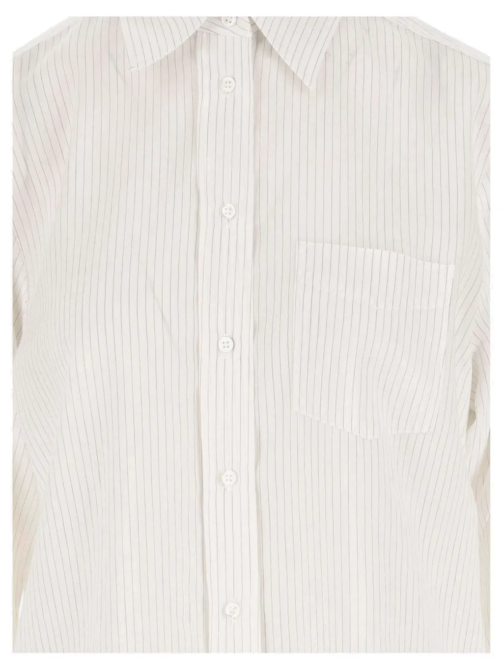 Pinko Long Sleeved Striped Buttoned Shirt