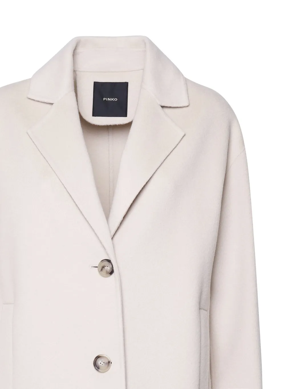 Pinko Classic Single-Breasted Coat