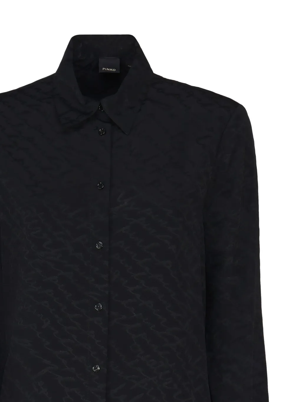 Pinko Jacquard Buttoned Shirt