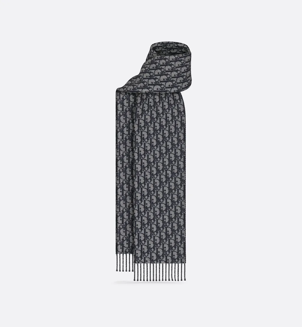 Dior Oblique Double-Sided Scarf
