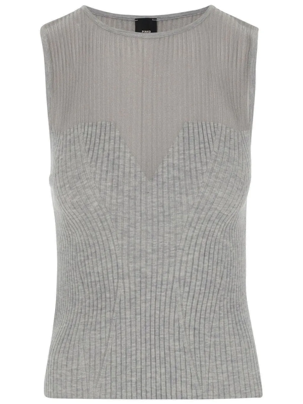 Pinko Ribbed Sleeveless Top