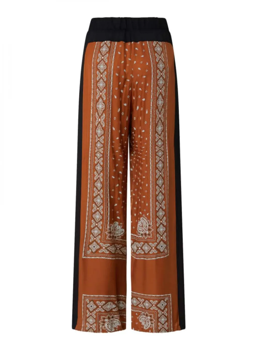 Pinko Spirito Bandana Printed Lightweight Wide-Leg Trousers