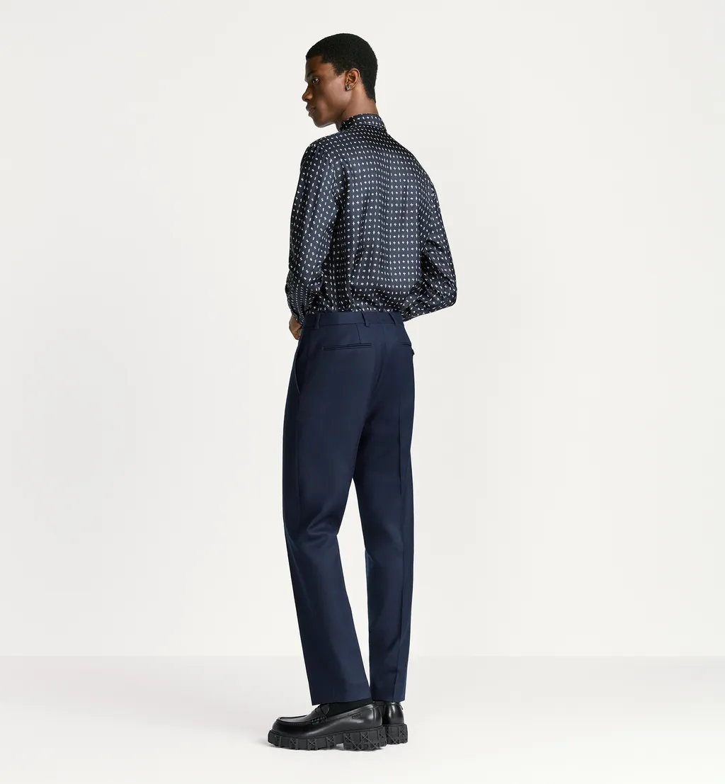 Shirt With Monsieur Dior Motif