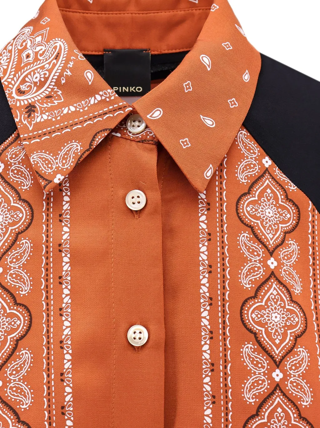 Pinko Pattern-Printed Button-Up Shirt
