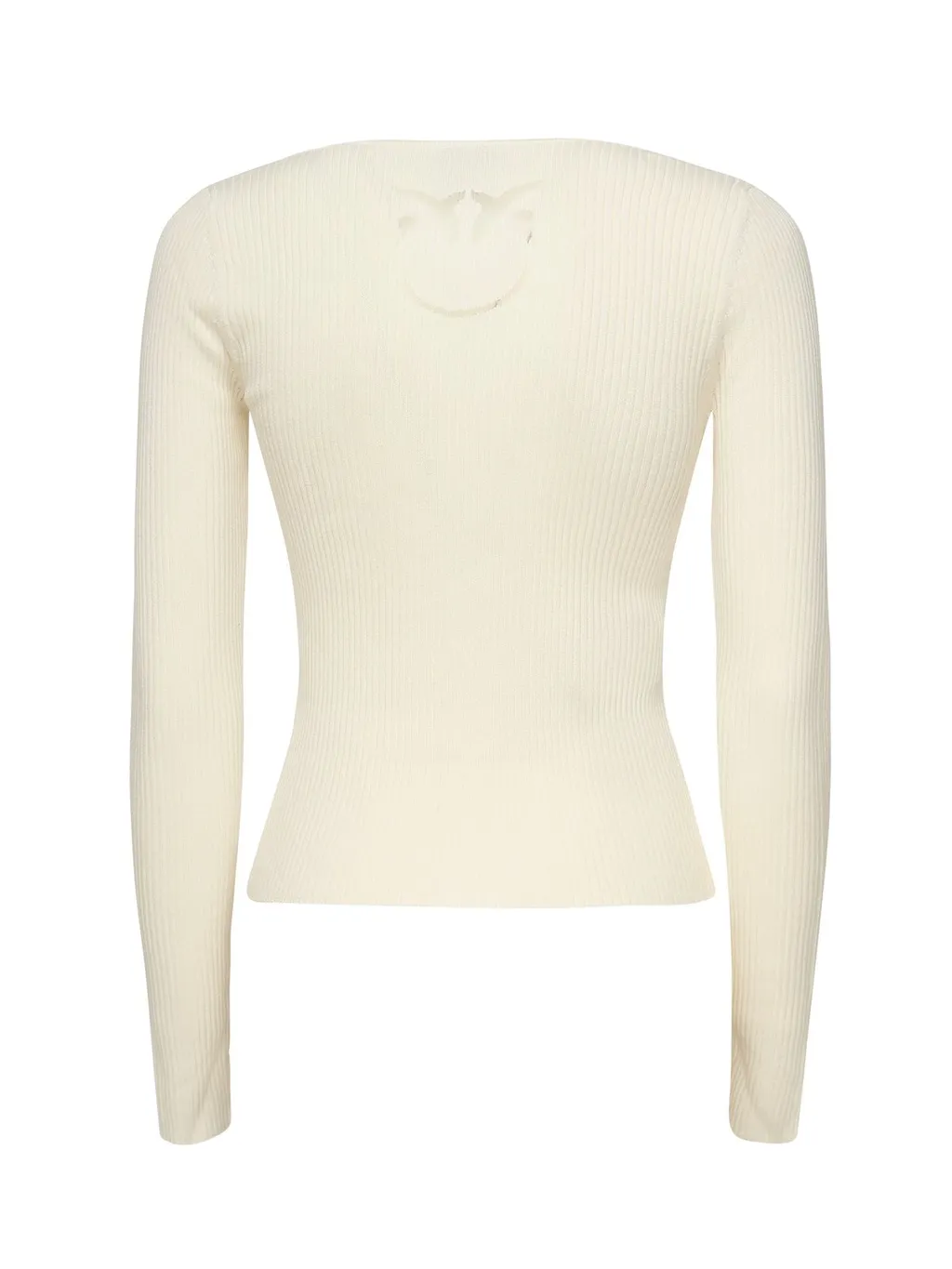 Pinko Bird Logo Cropped Cardigan