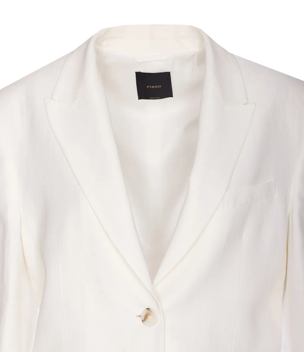 Pinko Single-Breasted Tailored Blazer