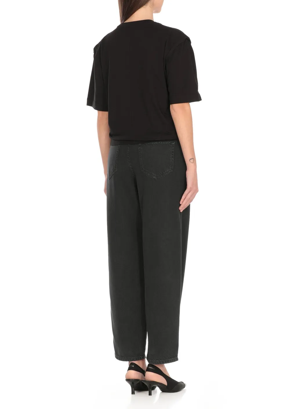 Pinko Tied Crewneck T-Shirt