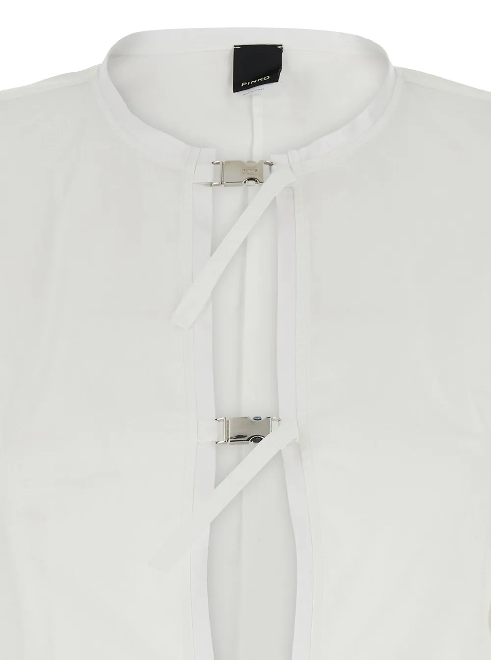 Pinko Metal Buckles Blouse