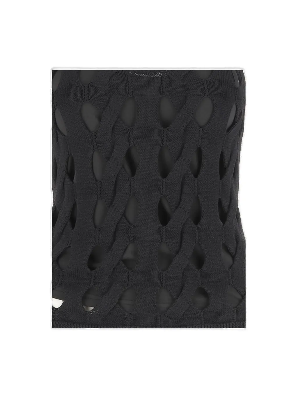 Pinko Cut-Out Knitted Sleeveless Top