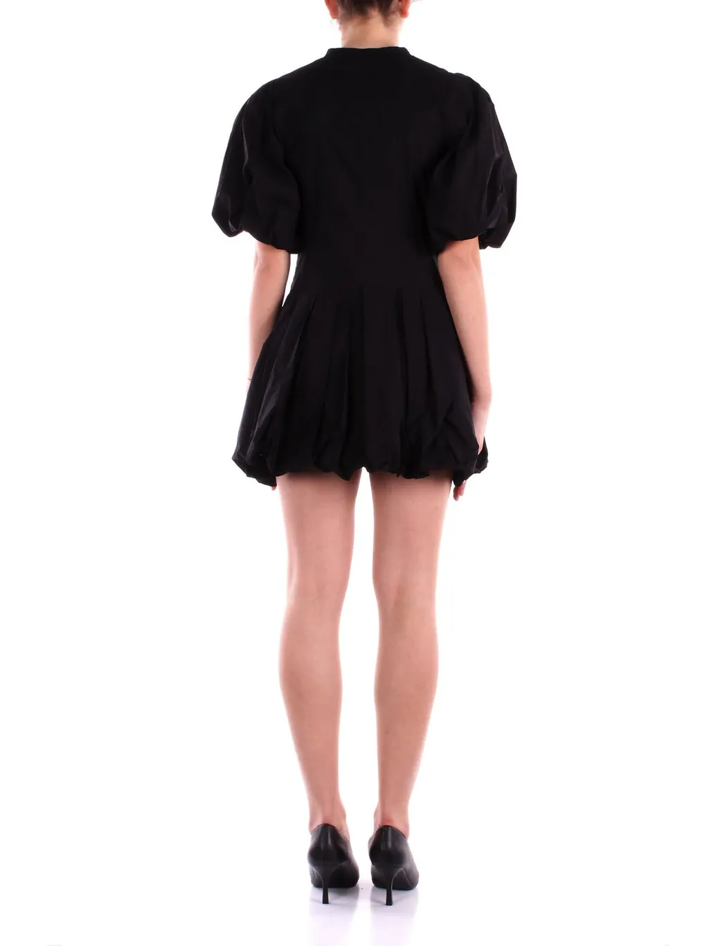 Pinko Buckled Pleated Mini Dress