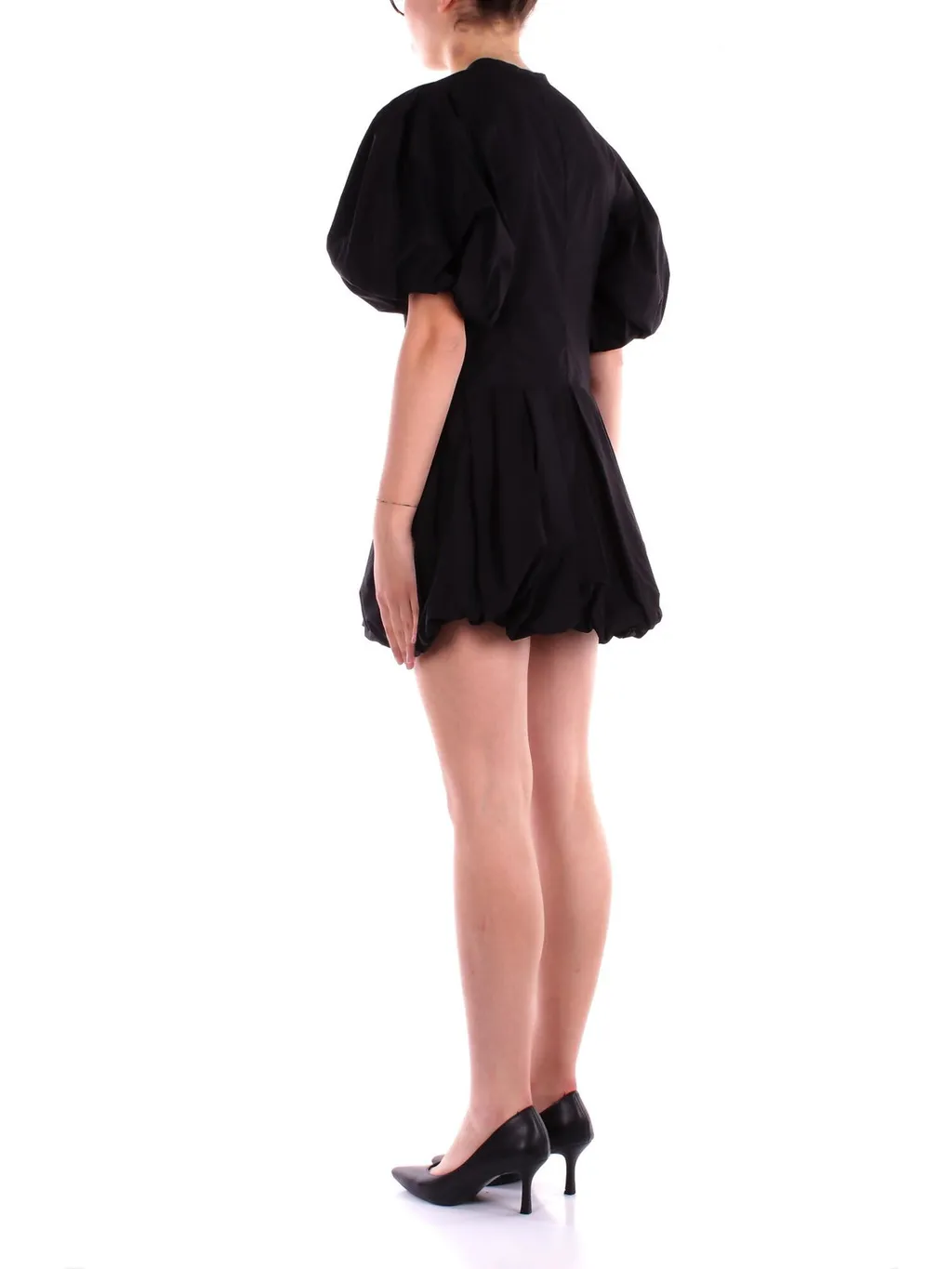 Pinko Buckled Pleated Mini Dress