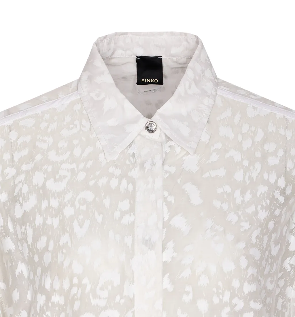 Pinko Patterned Long-Sleeved Shirt