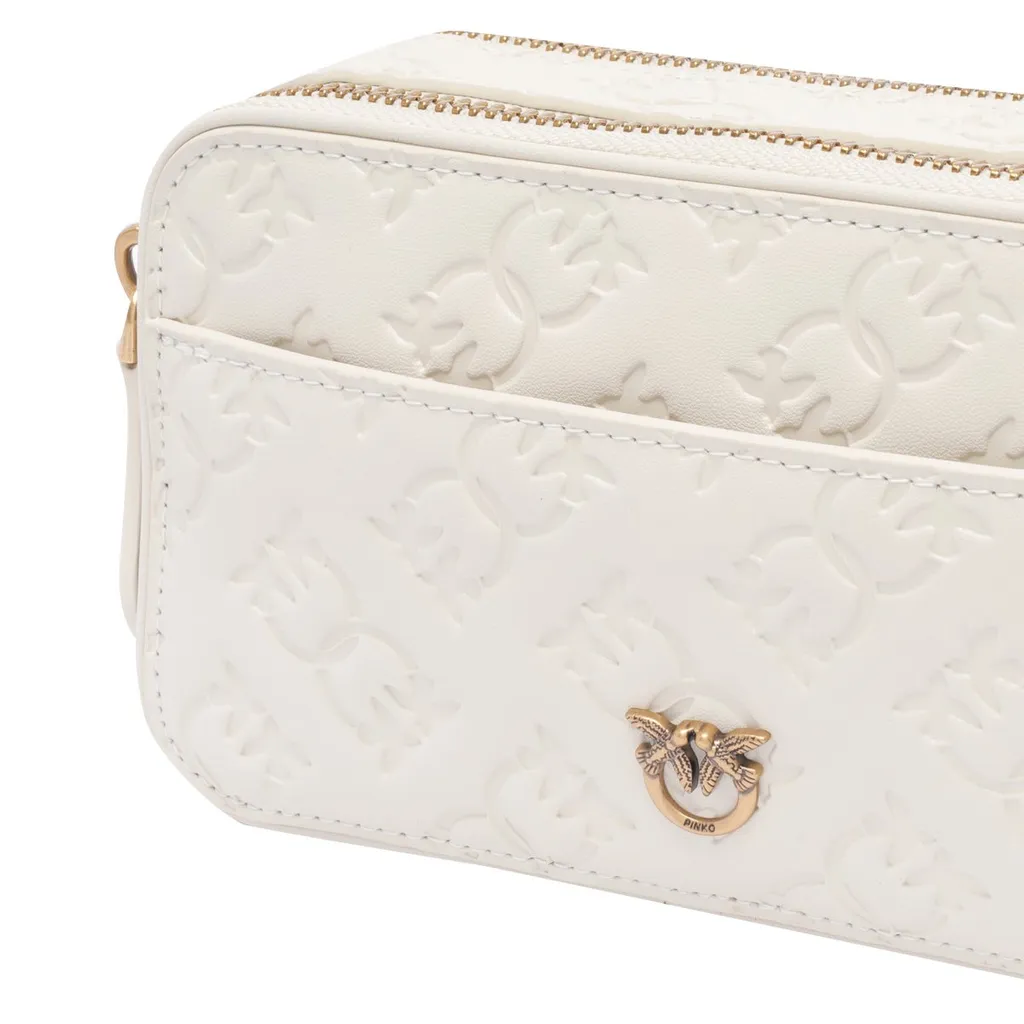 Pinko Logo Embossed Mini Camera Bag
