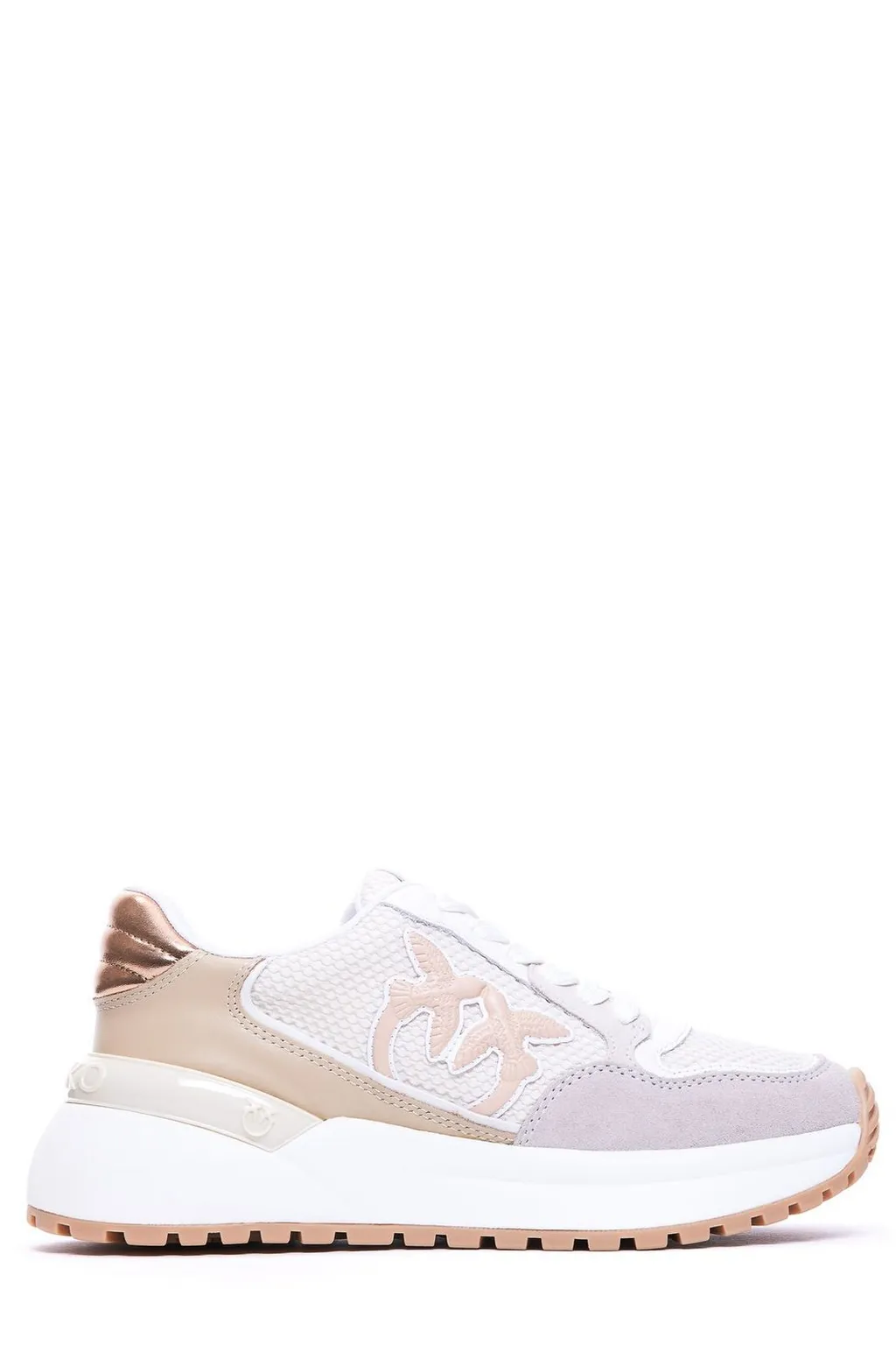 Pinko Gem Lace-Up Sneakers