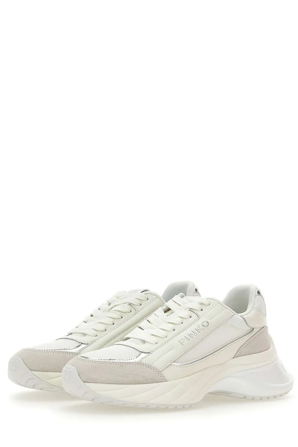Pinko Ariel 07 Logo Lettering Lace-Up Sneakers