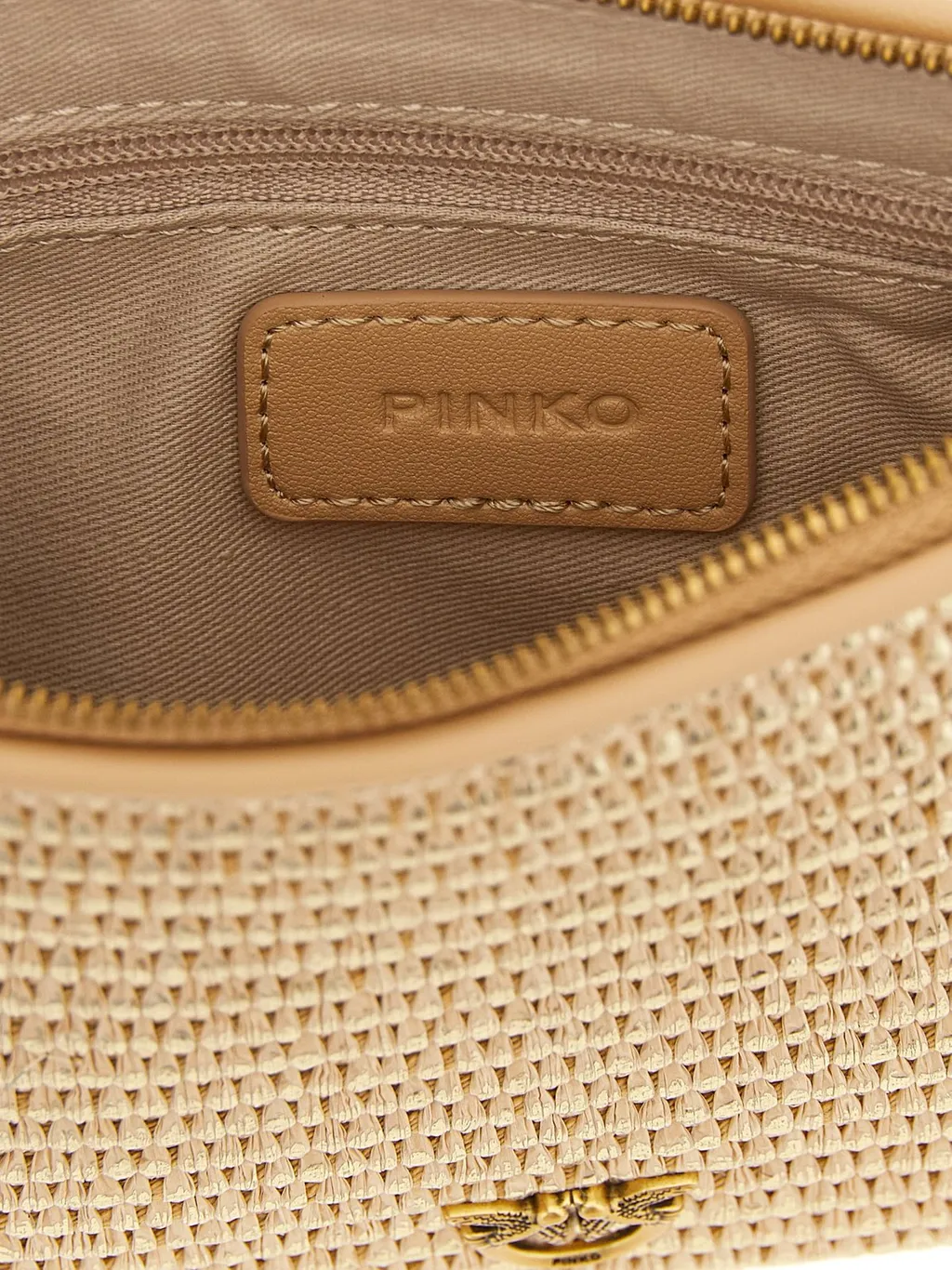 Pinko Small Flat Laminated Handbag