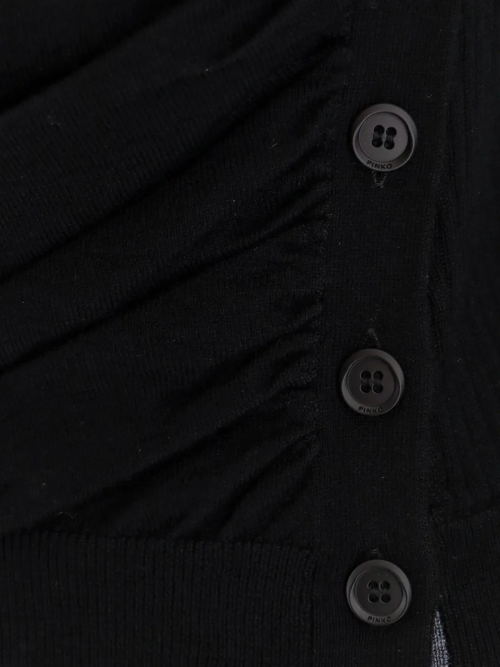 Pinko Side Buttons Turtleneck Jumper
