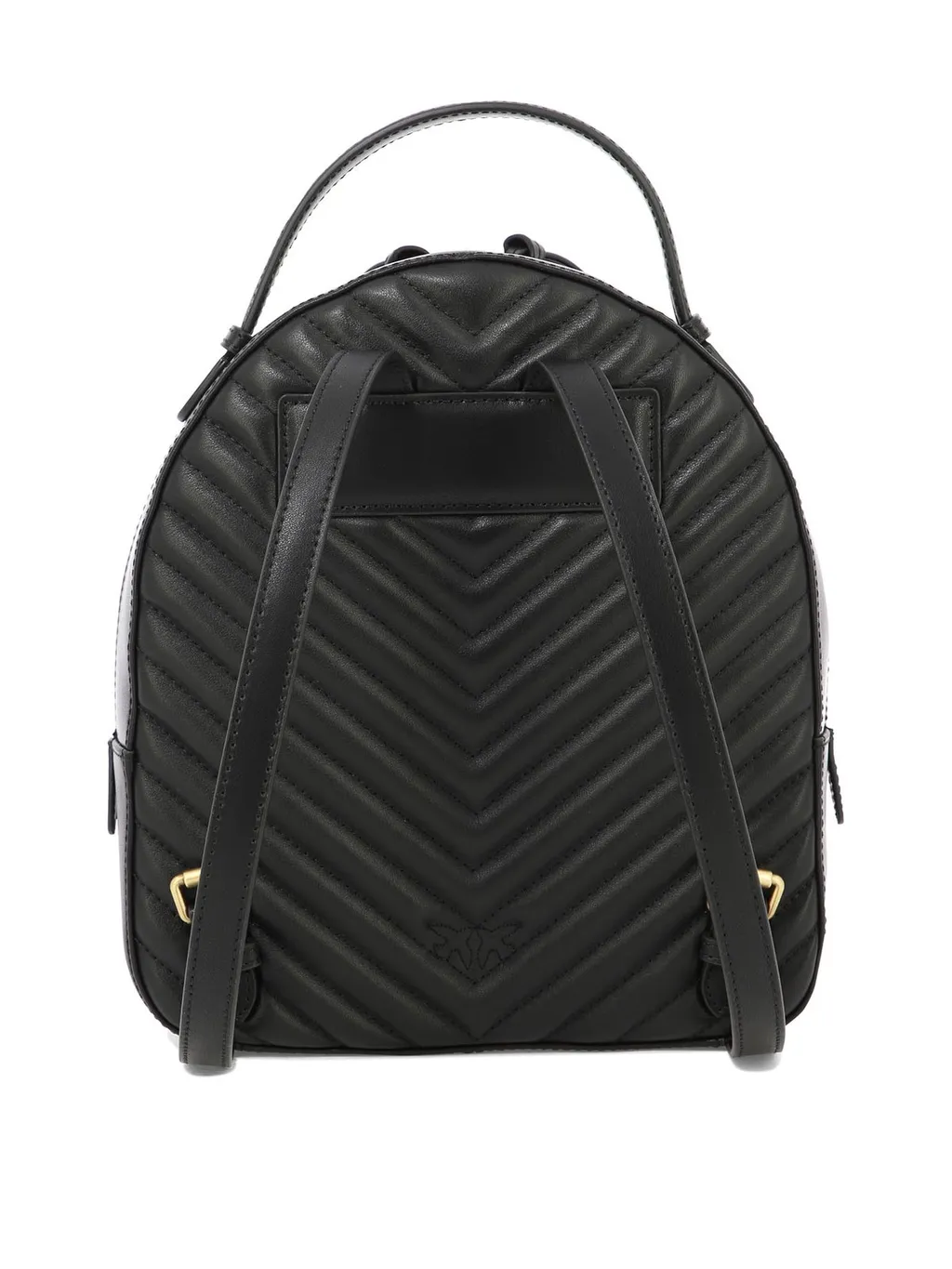 Pinko Love Birds Quilted Backpack
