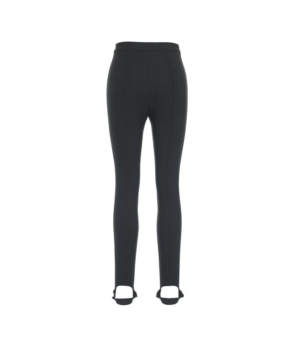 Pinko Technical Close-Fitting Stirrup Trousers