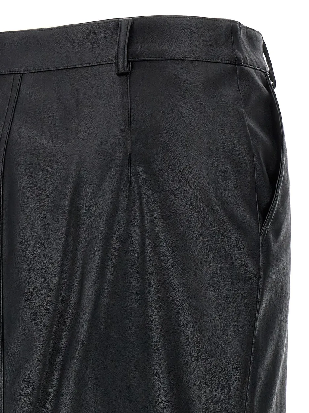 Pinko Ginocchiera Front Slit Midi Skirt