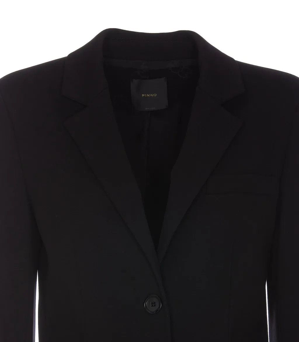 Pinko Ruota Single Breasted Tailored Blazer