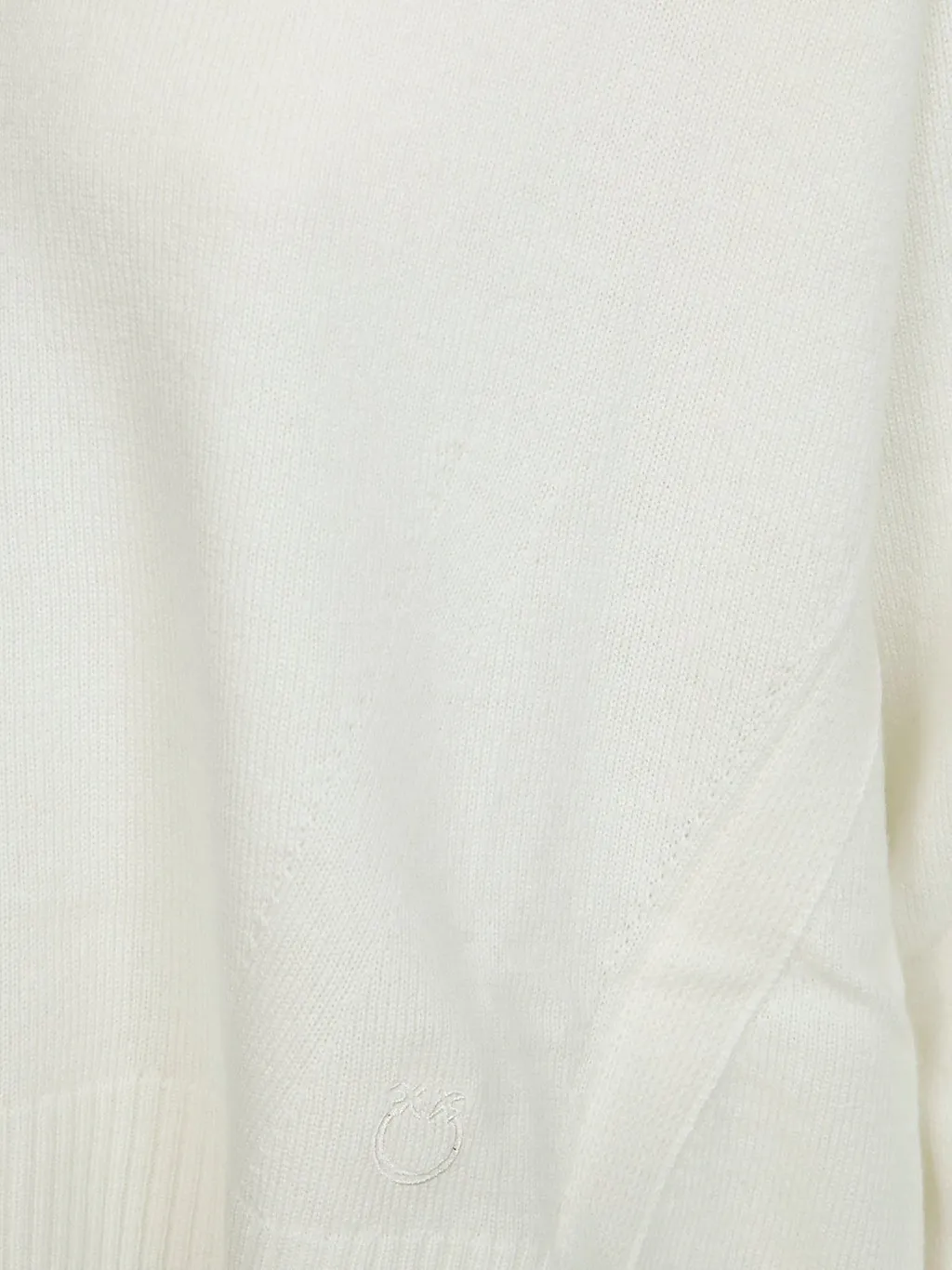 Pinko Contrasting-Trim V-Neck Jumper