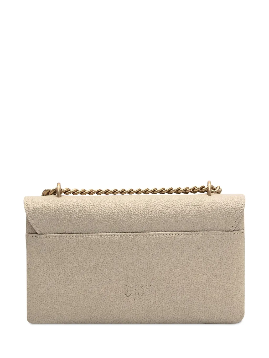 Pinko Logo Plaque Chained Shoulder Bag