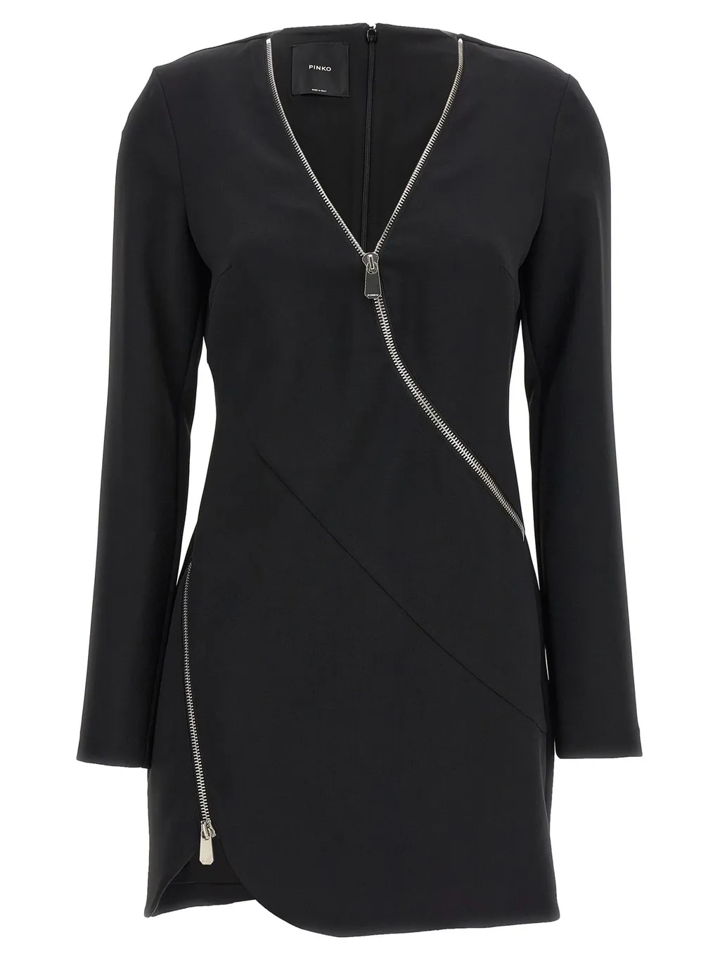 Pinko Zip-Detailed Short Dress