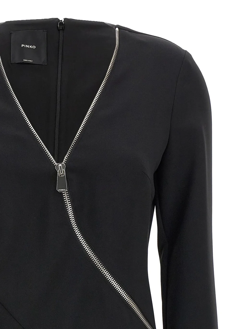 Pinko Zip-Detailed Short Dress