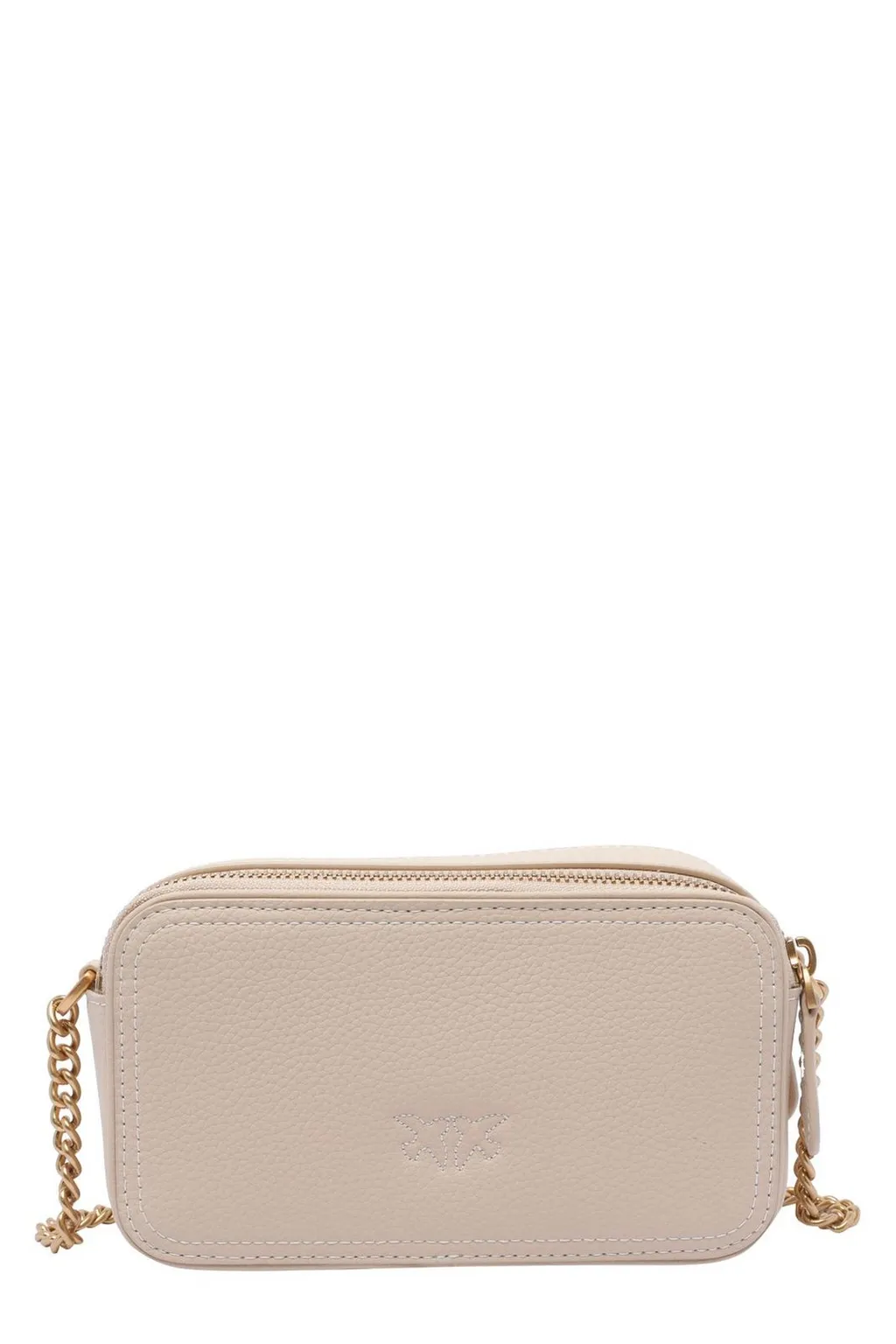 Pinko Carrie Logo Embossed Camera Bag