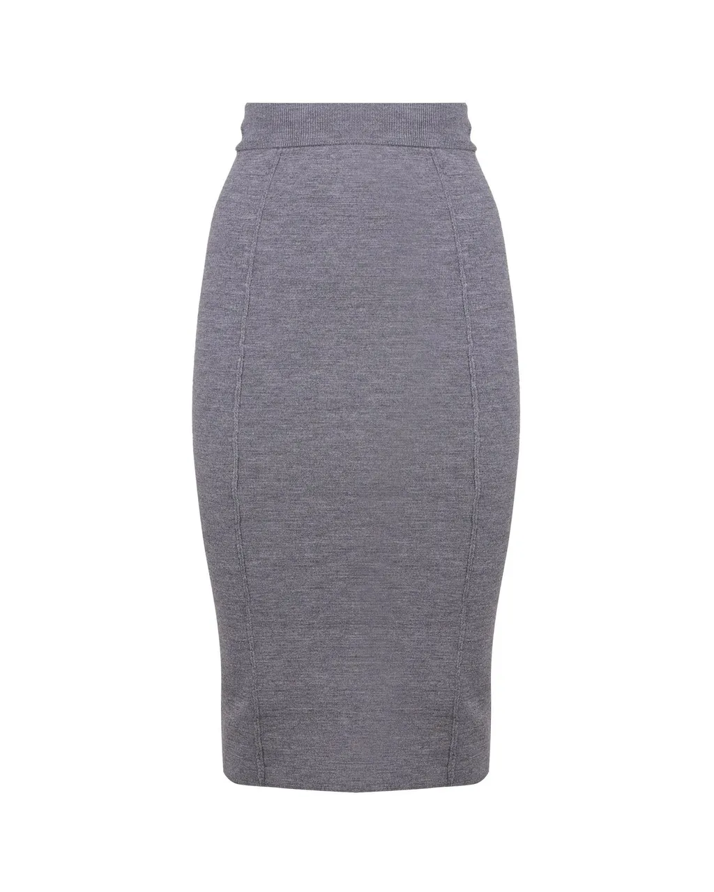 Pinko Logo Stitched Midi Skirt