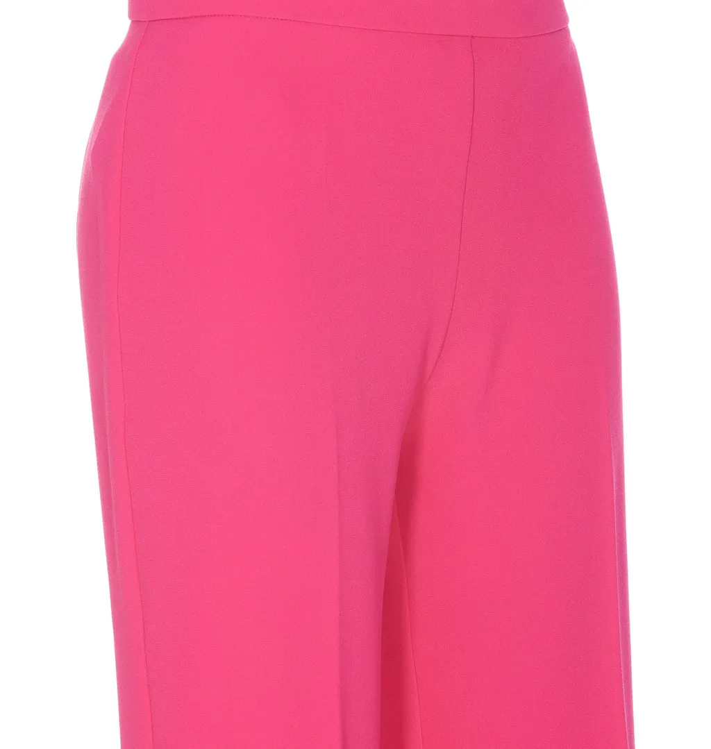 Pinko High-Waisted Flared Trousers