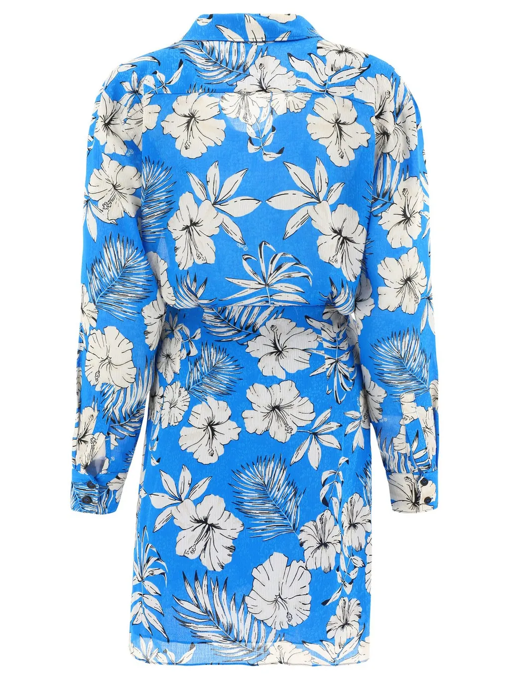 Pinko Floral Printed Long-Sleeved Dress