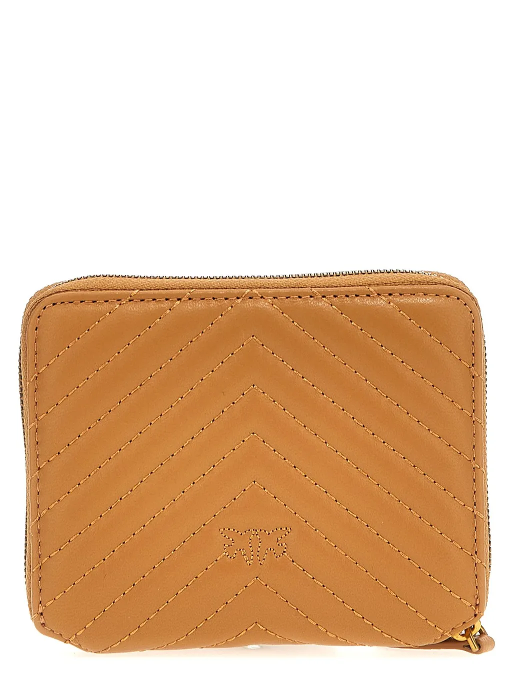 Pinko Taylor Logo Plaque Zipped Wallet