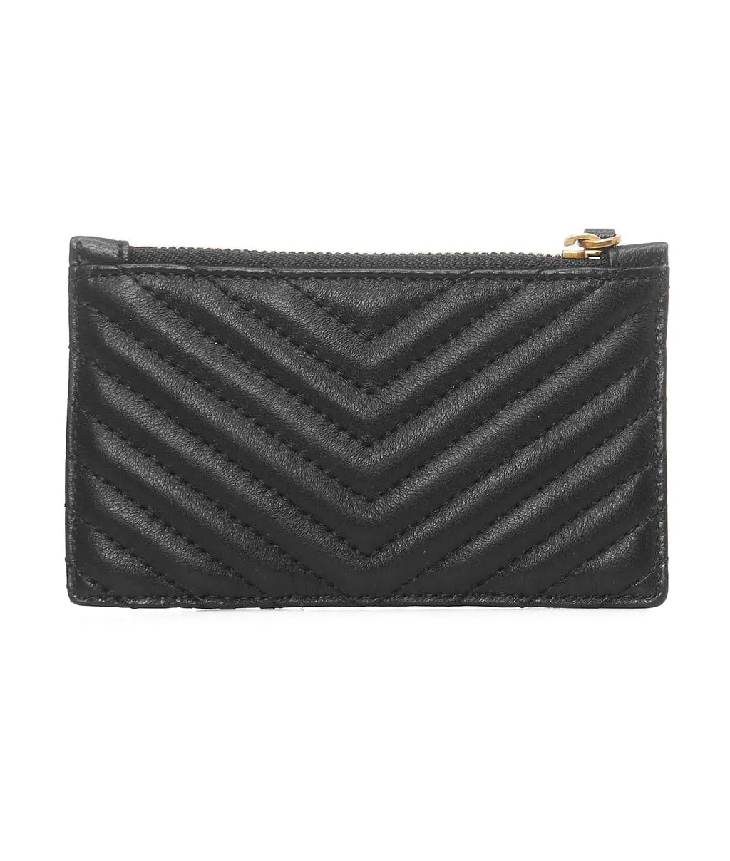 Pinko Love Birds Quilted Wallet