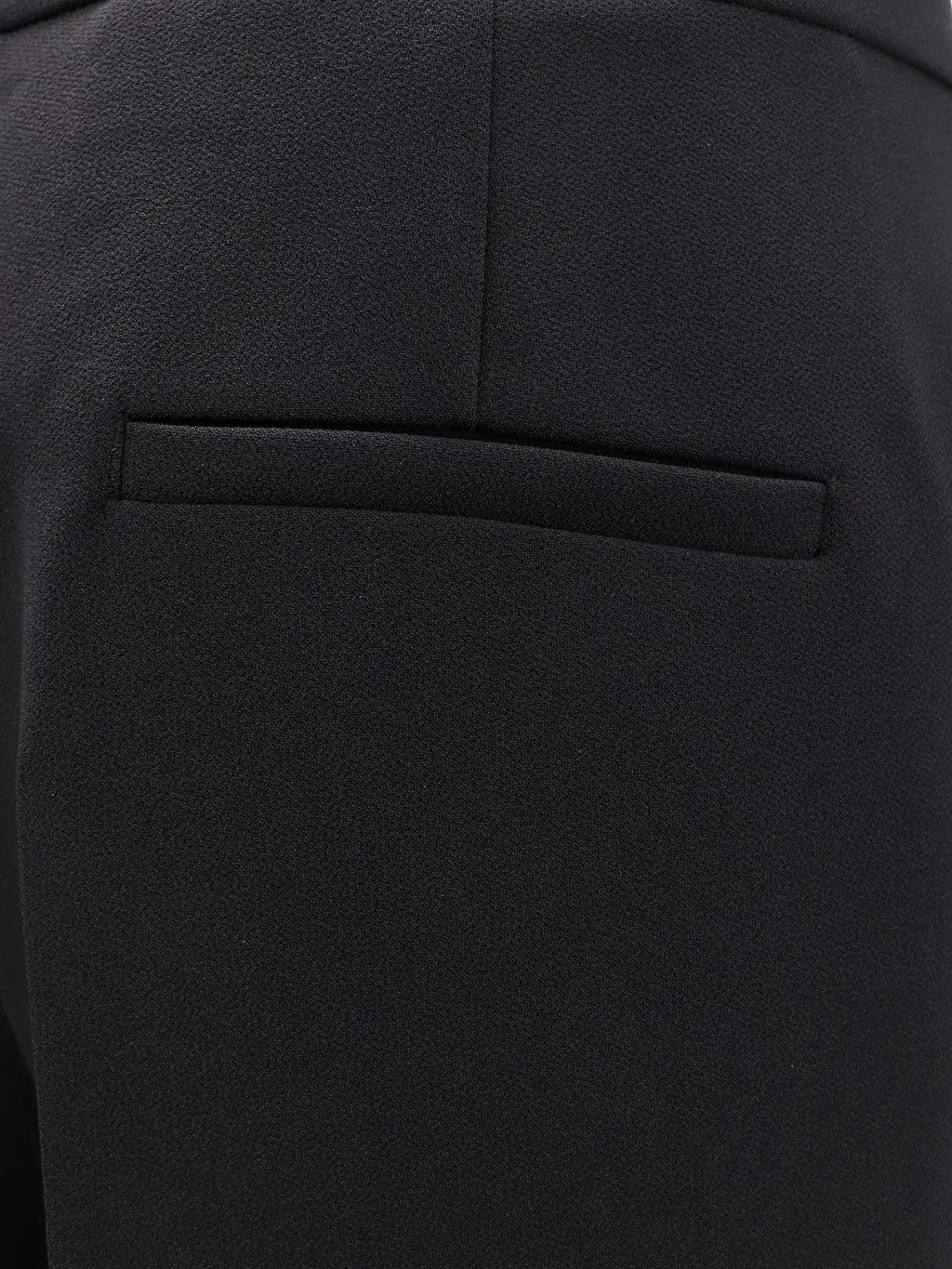Pinko Elegant Crepe Palazzo Trousers