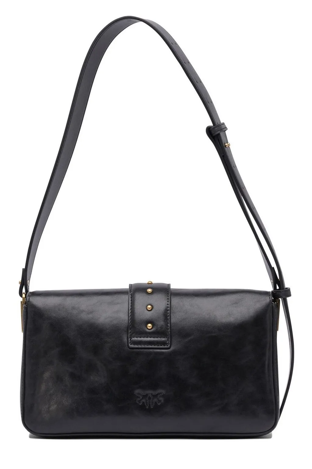 Pinko Love One Logo Plaque Shoulder Bag