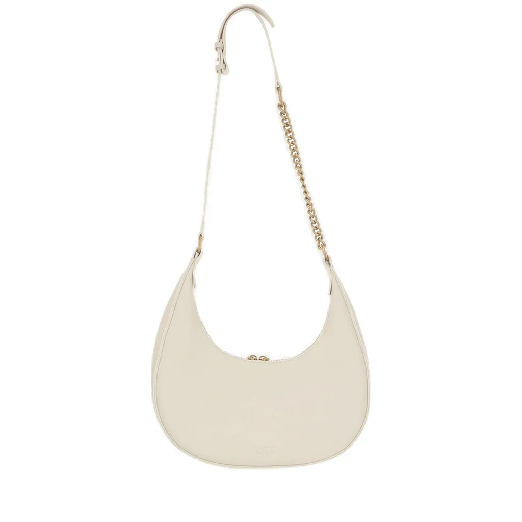 Pinko Logo-Plaque Zipped Shoulder Bag