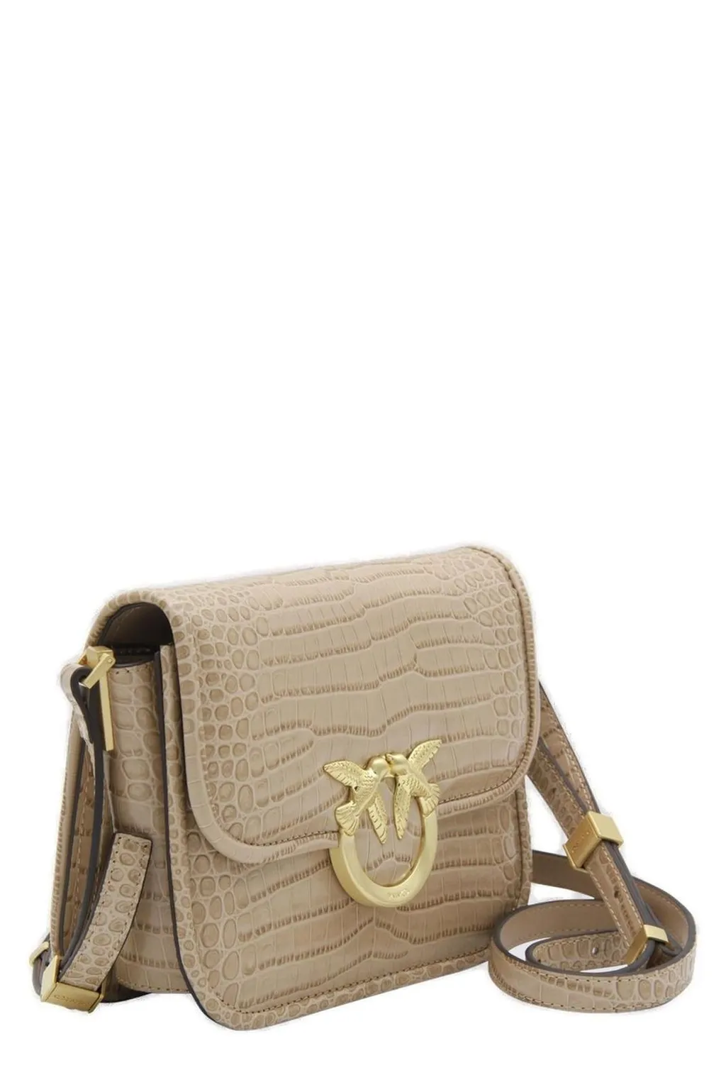 Pinko Embossed Shoulder Bag