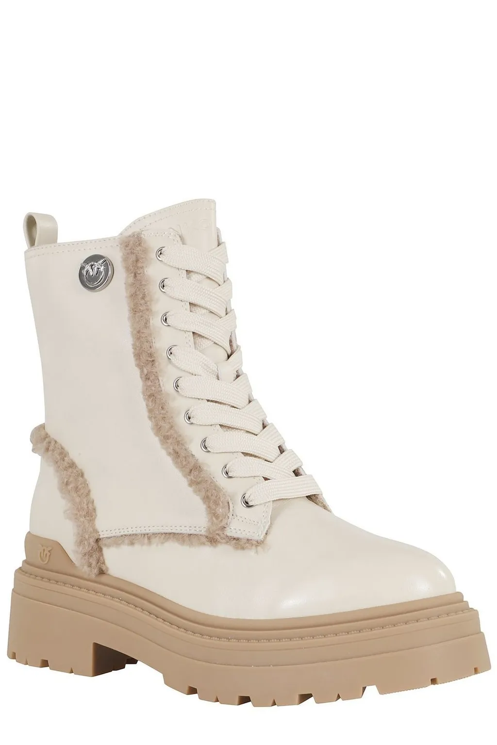 Pinko Round-Toe Zipped Boots