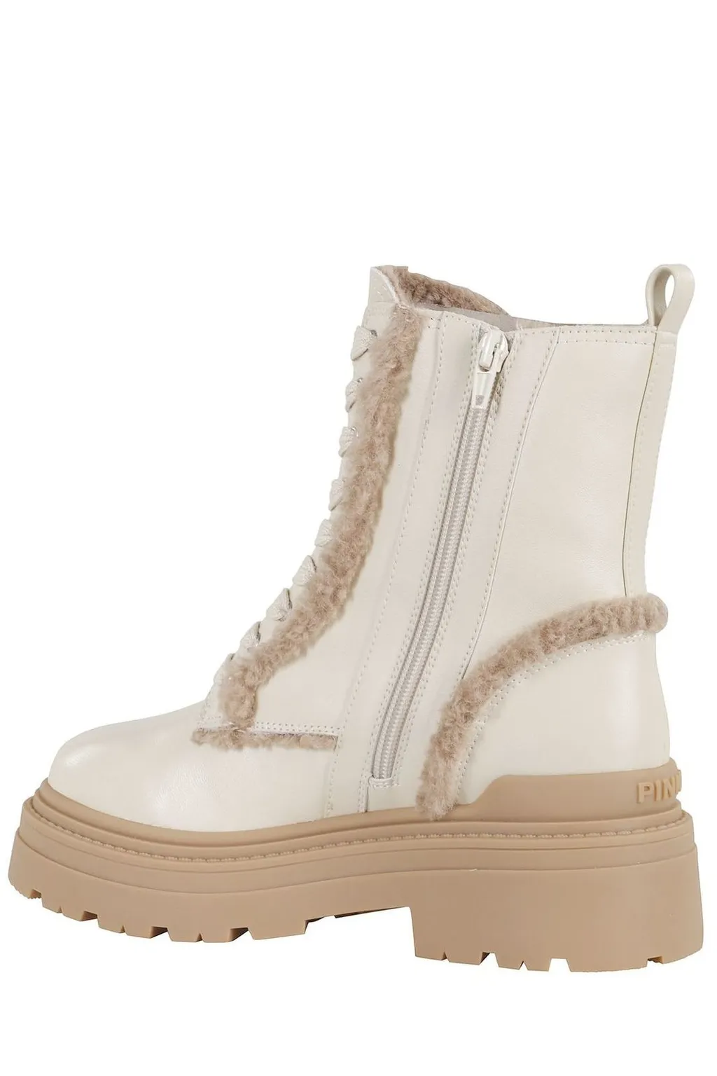 Pinko Round-Toe Zipped Boots