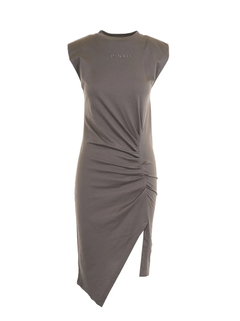 Pinko Logo-Embroidered Sleeveless Mini Dress