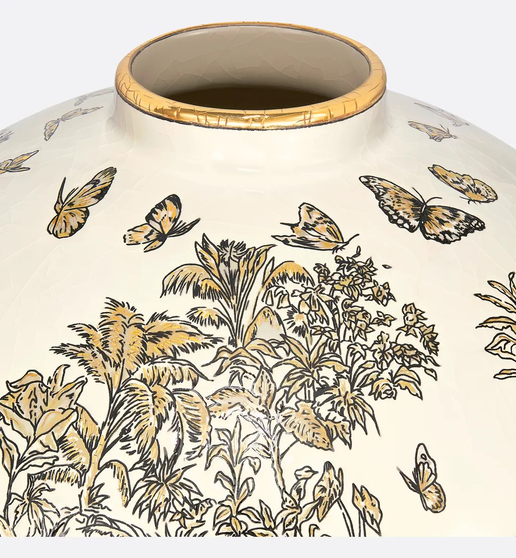 Large Round Vase
