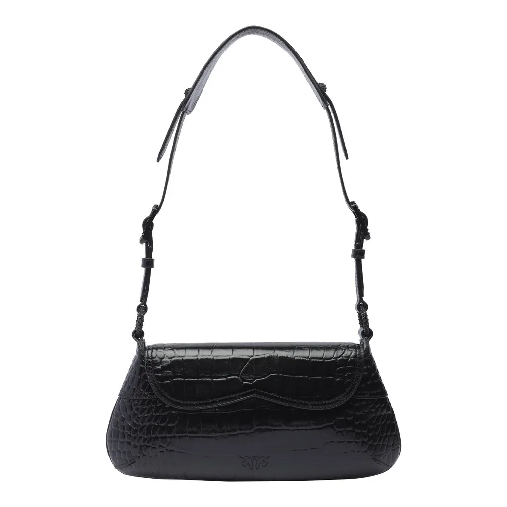 Pinko Heart Embellished Shoulder Bag
