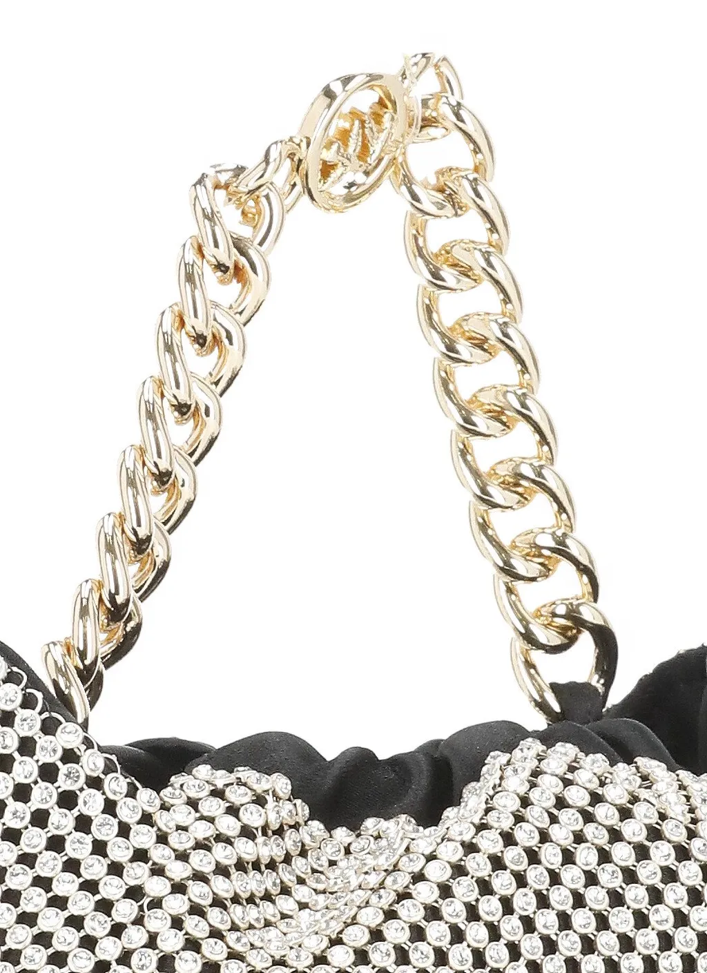 Pinko Atalanta Chain-Linked Mini Clutch Bag