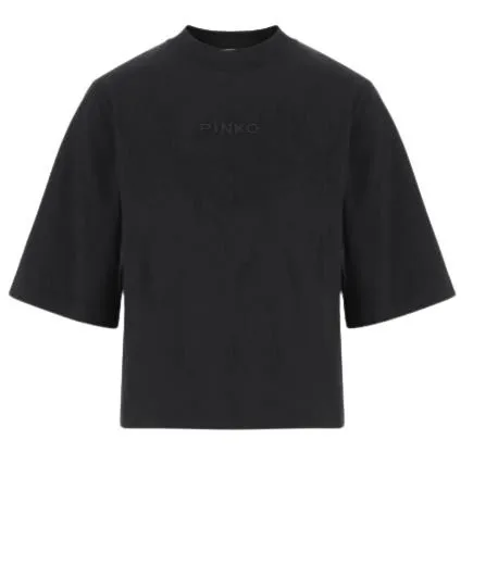 Pinko Niamey Wide Short-Sleeved Boxy T-Shirt