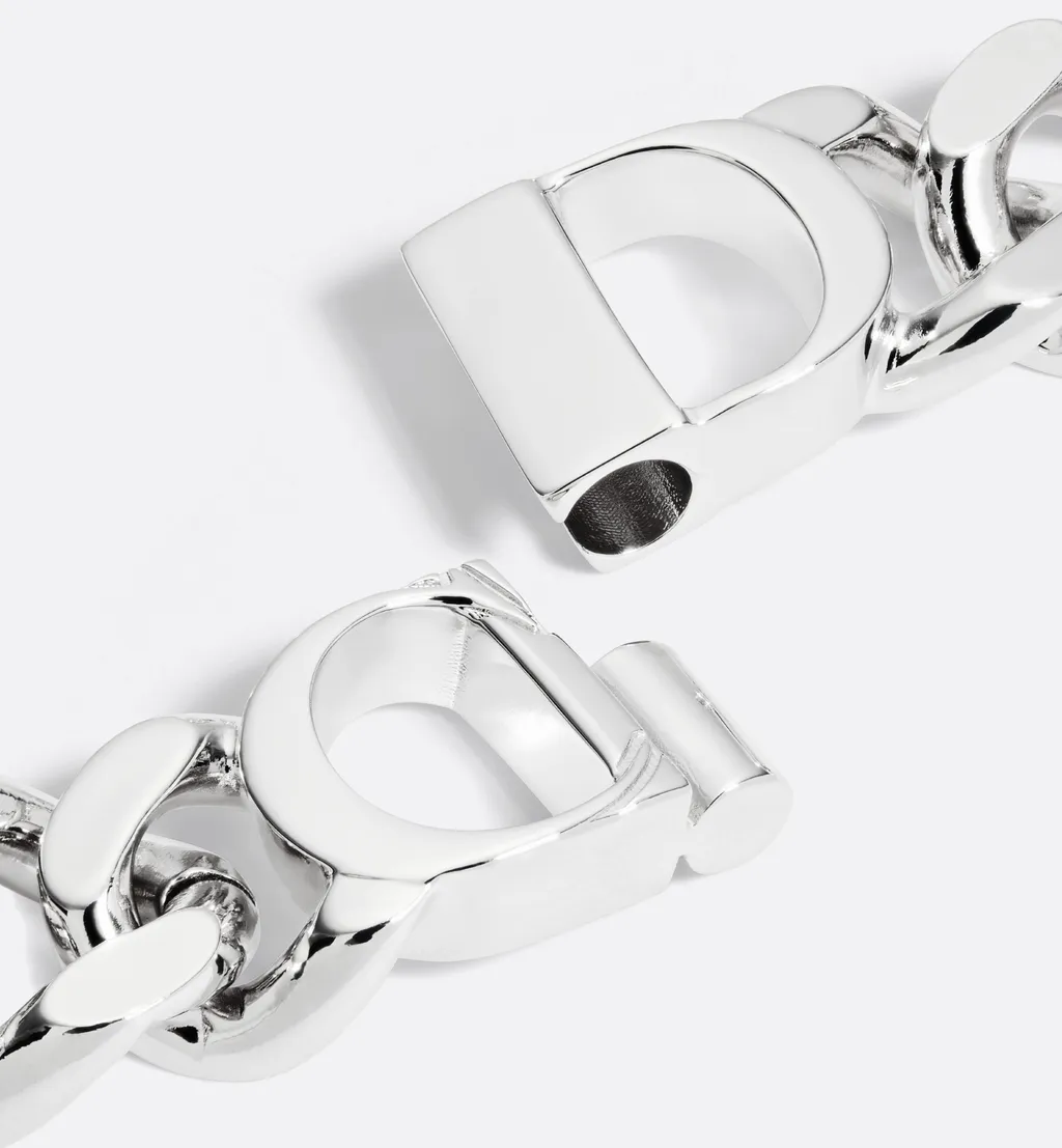 Cd Icon Chain Link Bracelet
