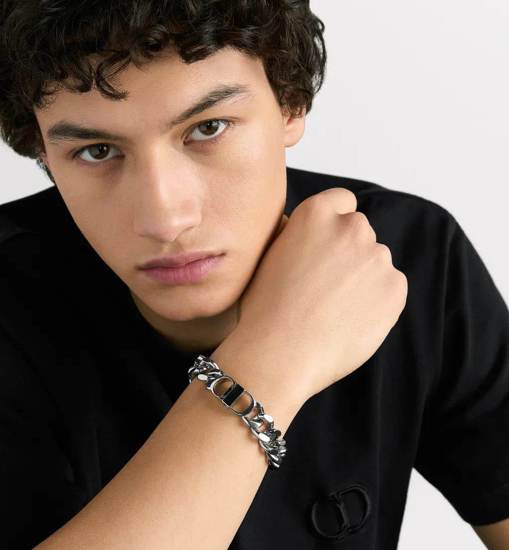 Cd Icon Chain Link Bracelet